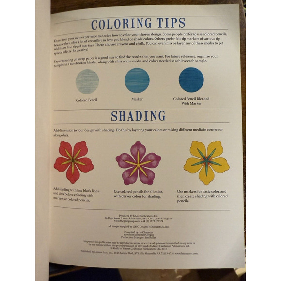 Living Wonders Color Art for Everyone by Leisure Arts, 24 pages , Mental Health - Picture 6 of 8